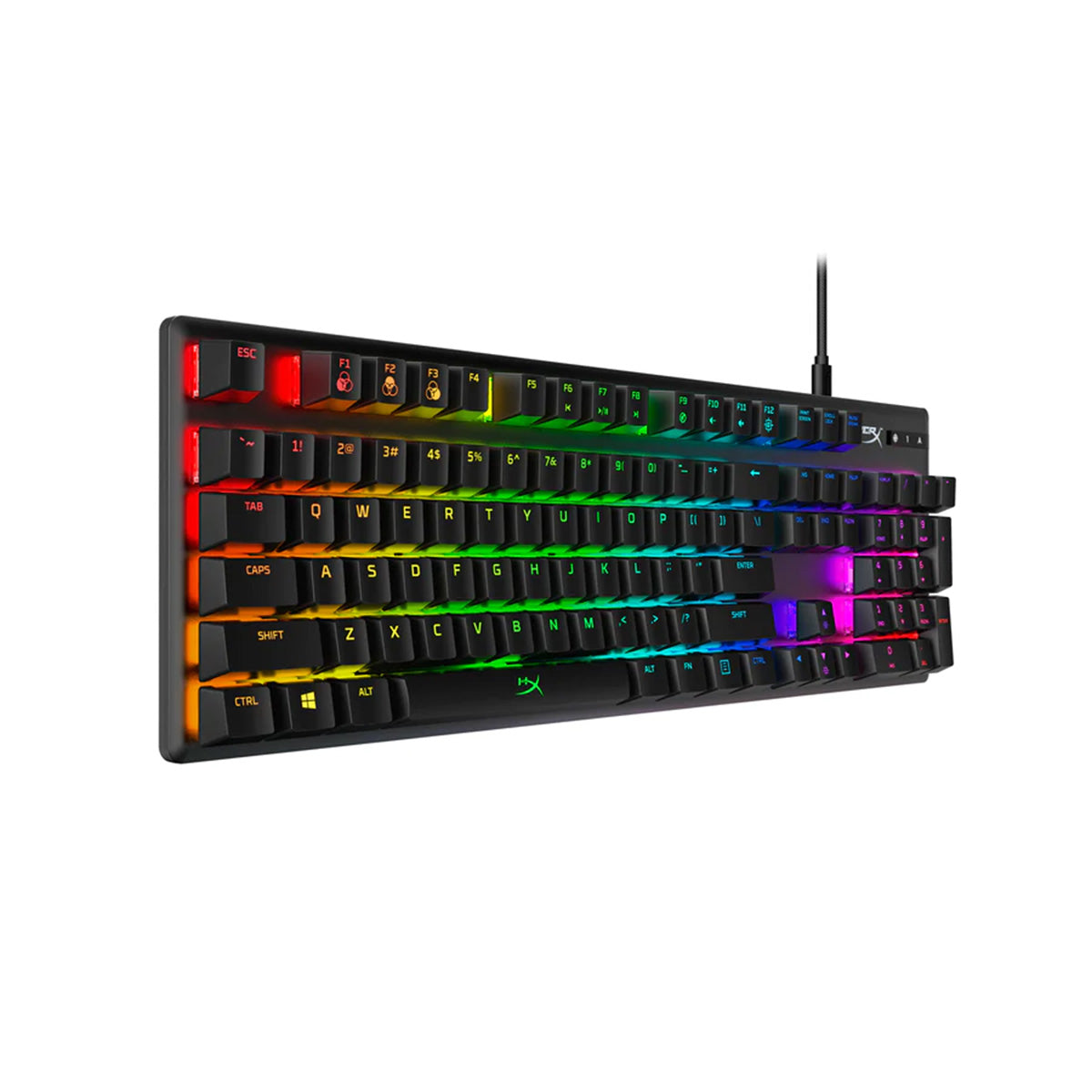 HYPERX Alloy Origins RGB Mechanical Gaming Keyboard, Blue Switch, US Layout