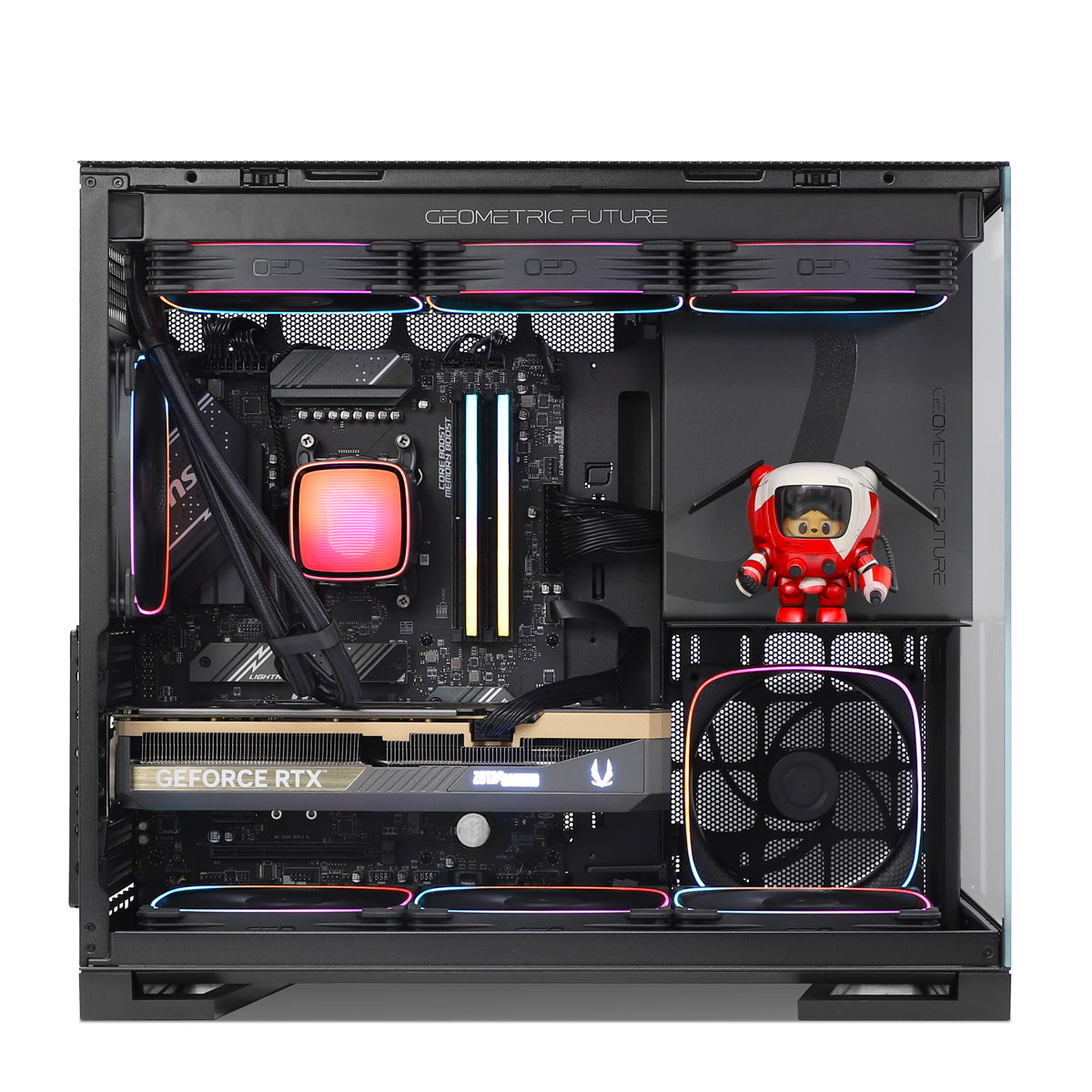 Catalyst AMP RTX 5080 Ryzen 7 9800X3D Gaming PC - BLACK