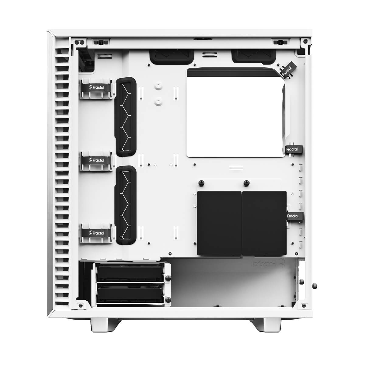 Fractal Design Define 7 Compact Mid Tower Case - White Light Tint