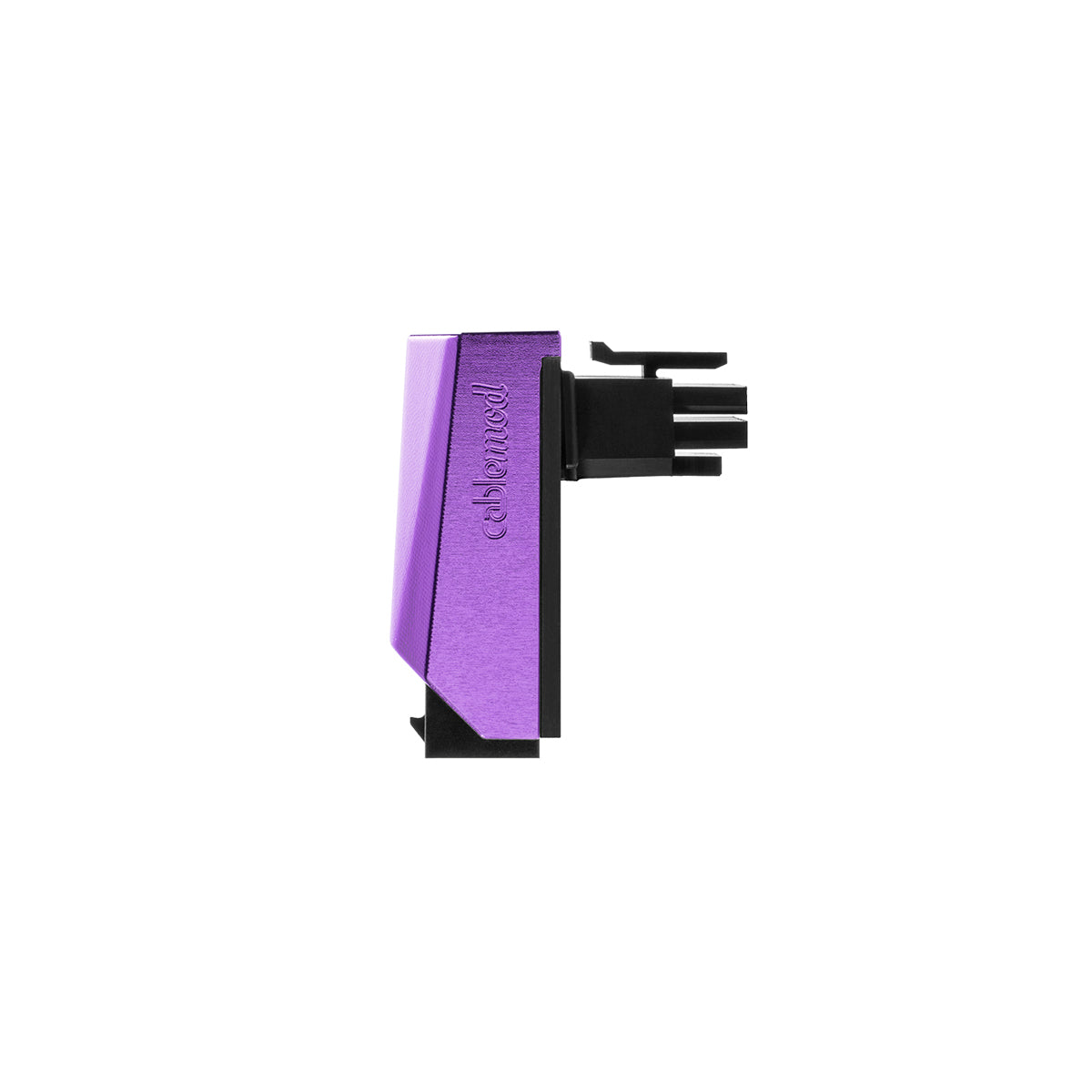 CableMod 12VHPWR 90 Degree Angled Adapter - Variant A - Purple