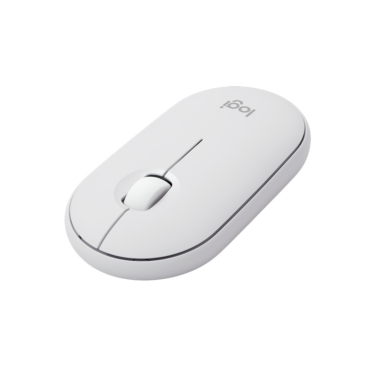 Logitech Pebble 2 M350S USB Wireless/Bluetooth Mouse - White