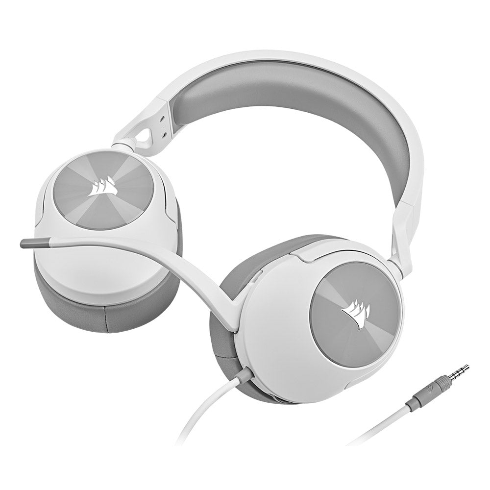 Corsair HS55 Stereo Gaming Headset - White