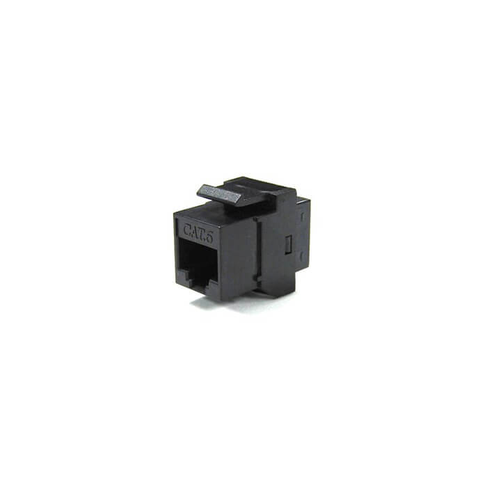 Dynamix Cat 6 Rated RJ45 8C Joiner  2-Way (2x RJ45 Sockets)