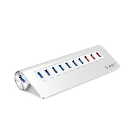 Orico Aluminum 10 Port USB3.0 Hub (M3H73P-SV)