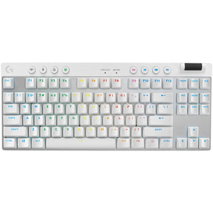 Logitech G Pro X TKL Lightspeed Gaming Keyboard - White