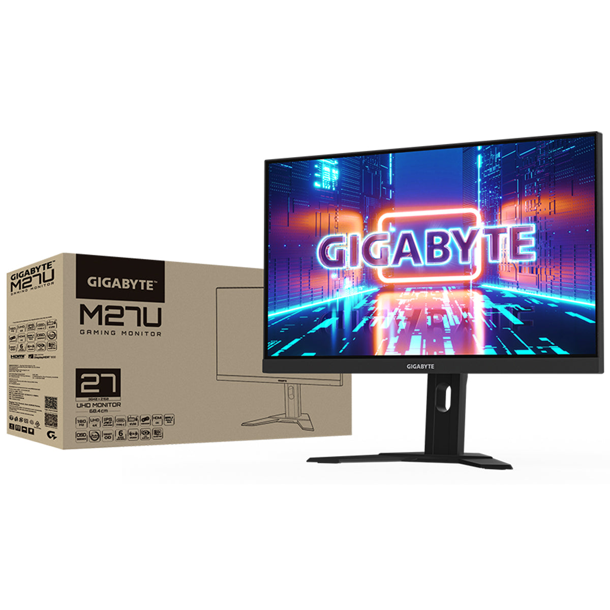 Gigabyte M27U 27'' 4K 160Hz IPS Gaming Monitor – Computer Lounge