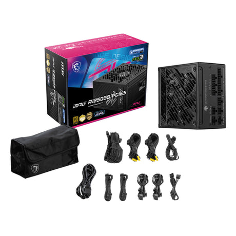 MSI MPG A1250GS 1250W 80Plus Gold Fully Modular Power Supply