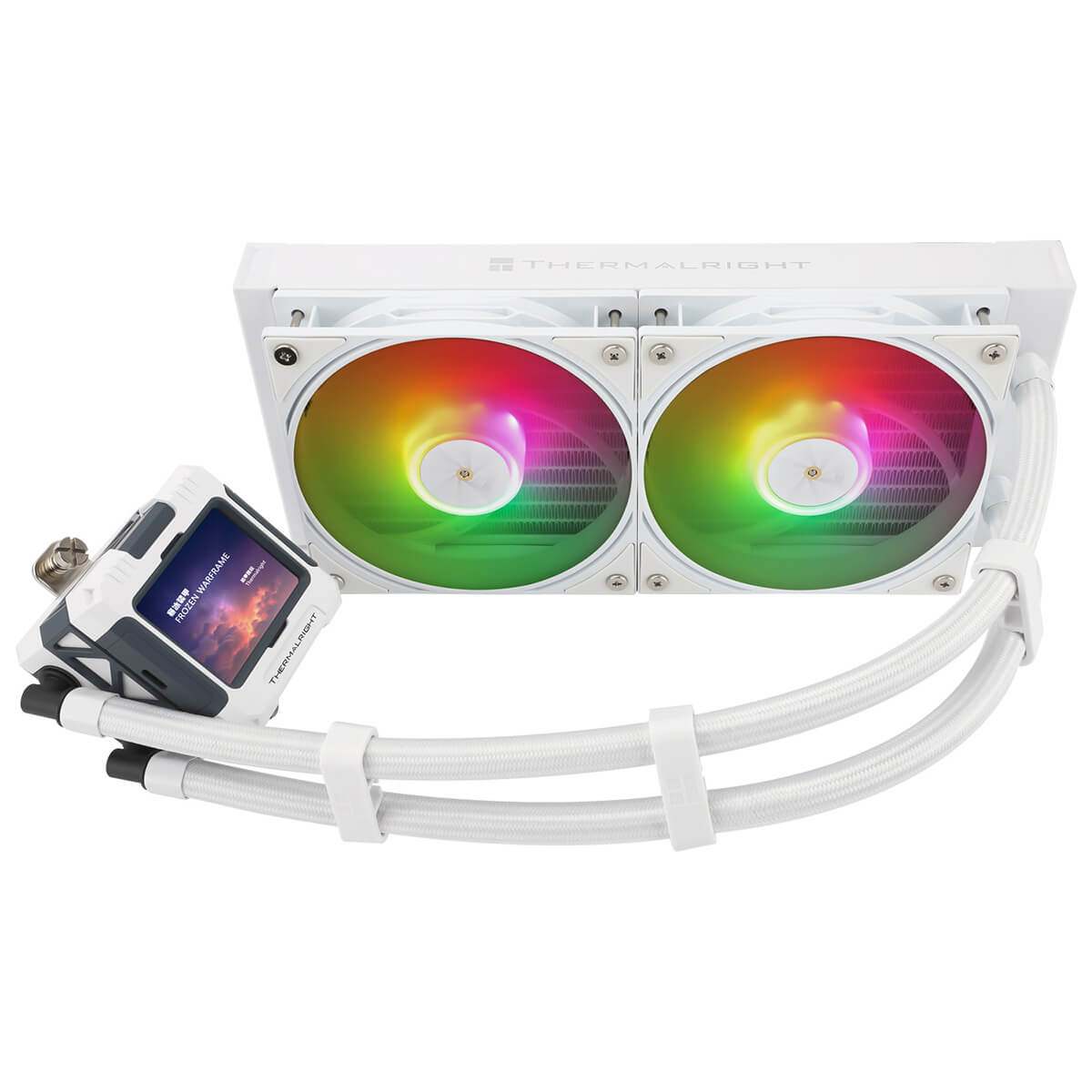 Thermalright Frozen Warframe LCD 240mm ARGB  CPU Liquid Cooler - White