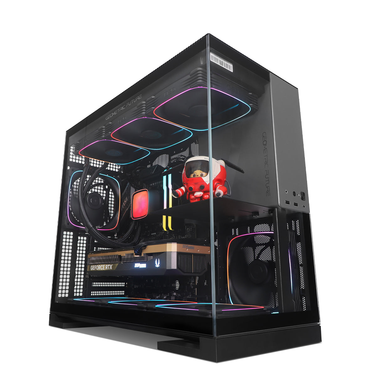 Catalyst AMP RTX 5080 Ryzen 7 9800X3D Gaming PC - BLACK