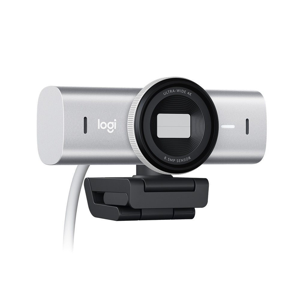 Logitech MX Brio Ultra HD 4K Webcam - Pale Grey