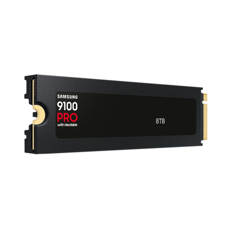 Samsung 9100 PRO 8TB Gen5 M.2 NVMe SSD With Heatsink