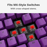 Glorious GPBT Basics Keycaps - Epic Purple