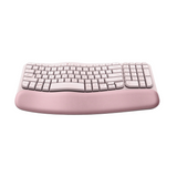 Logitech Wave Keys Wireless Ergonomic Keyboard - Rose