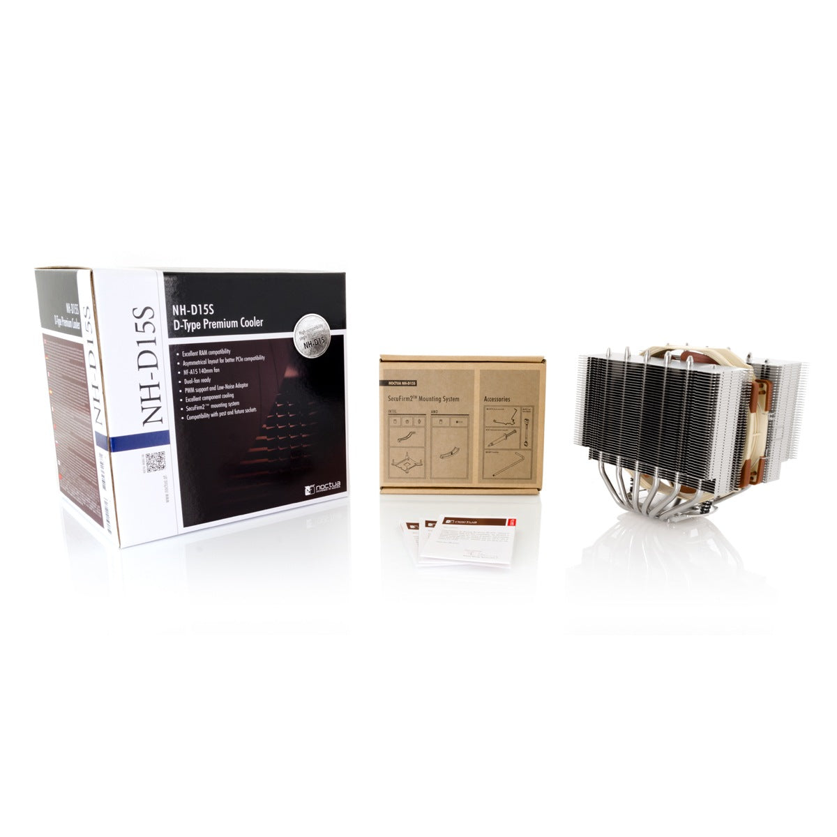 Noctua NH-D15S Elite-Class Six Heatpipe Dual Tower Cooler