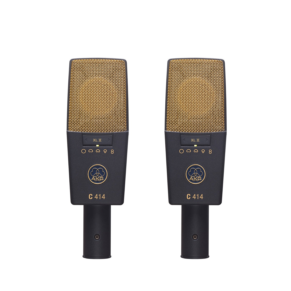 AKG C414 XLII Reference Multi-pattern Condenser Microphone - Matched Pair