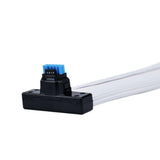 Lian Li STRIMER PLUS V2 for NV40 VGA 12+4 to 12+4 Support up to 600W with 12VHPWR connector, 8 Light guides. Support ATX 3.0