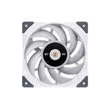 Thermaltake TOUGHFAN 12 120mm Triple Pack + Thermalright 10 Port Fan Hub - White