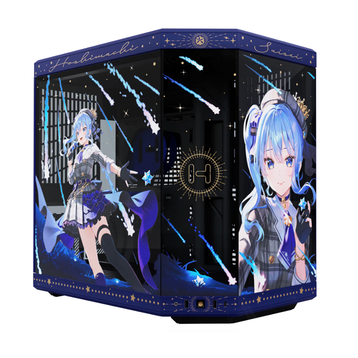 Hyte Y70 Mid Tower Case - Hololive Hoshimachi Suisei Edition