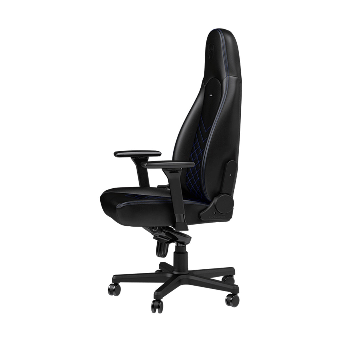 Noblechairs ICON Series Faux Leather Gaming Chair - Black/Blue