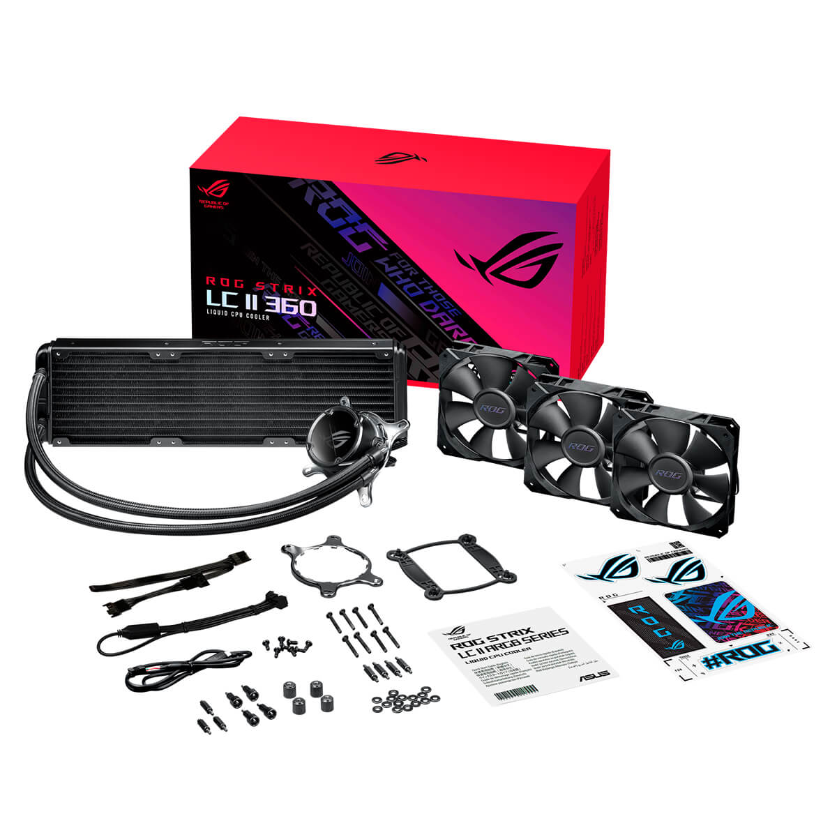 ASUS ROG Strix LC II 360 AIO Liquid CPU Cooler