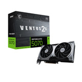 MSI GeForce RTX 5070 VENTUS 2X OC 12GB Graphics Card