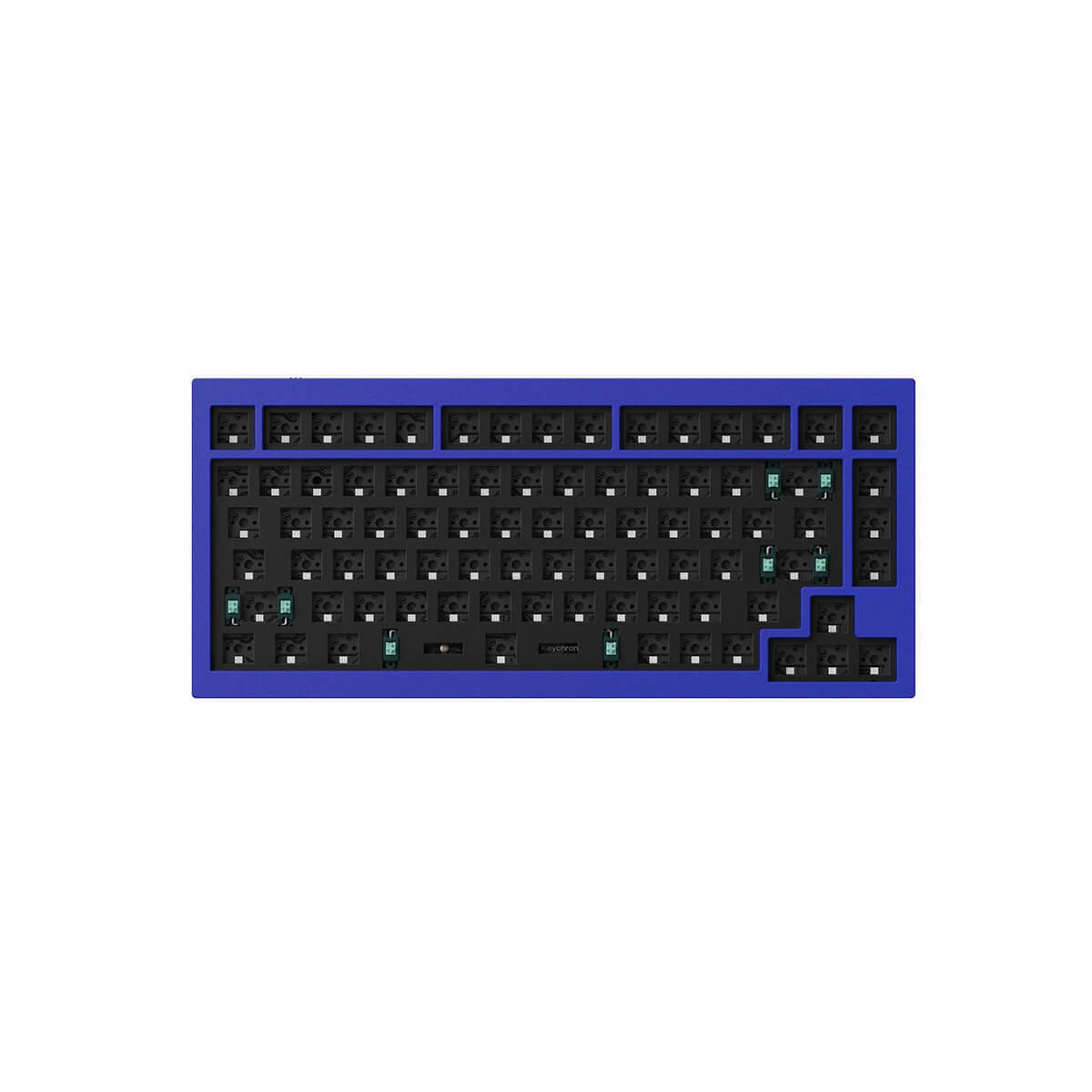 Keychron Q1 75% Navy Blue Mechanical Keyboard - G Pro Blue Switch