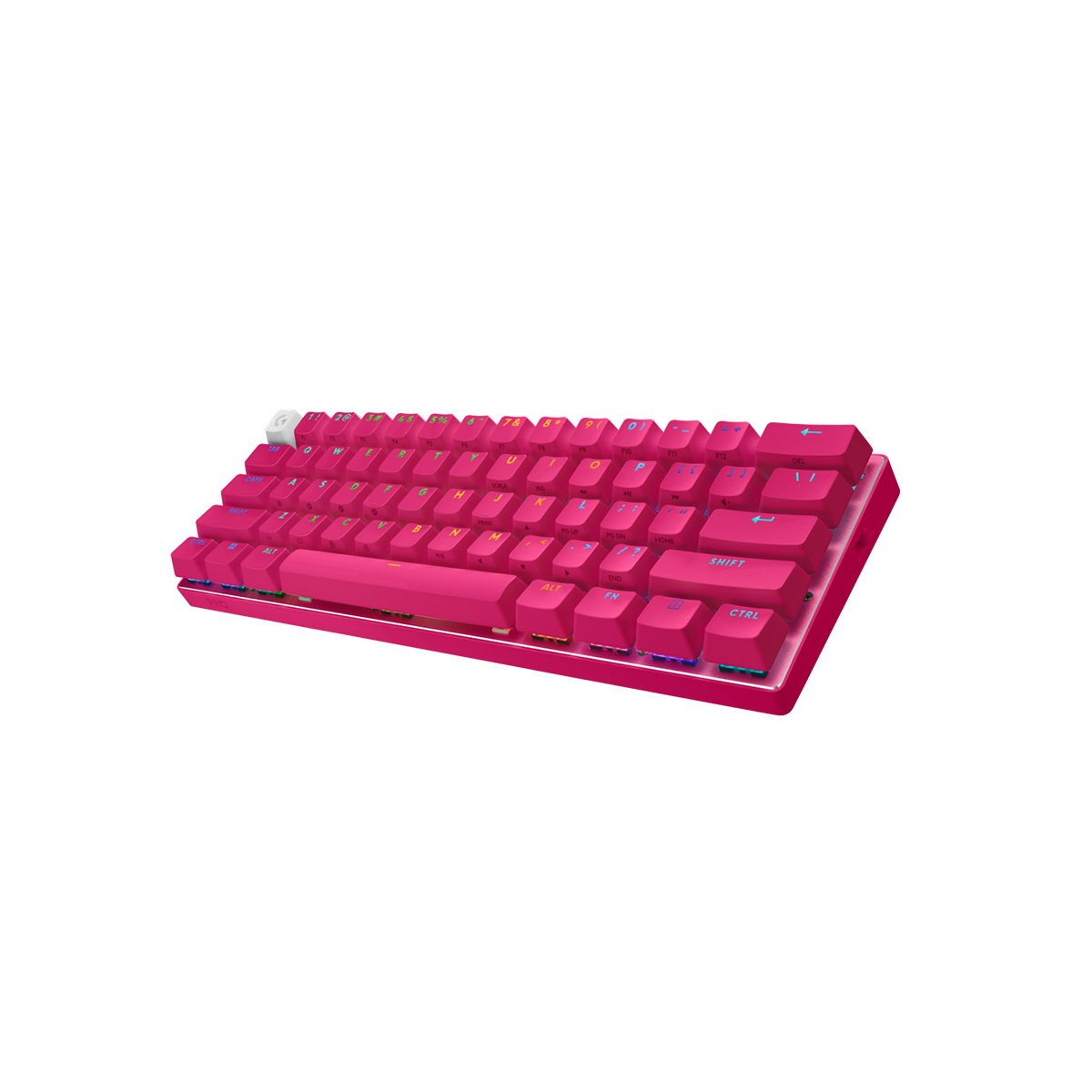 Logitech G Pro X 60 Lightspeed Wireless Gaming Keyboard - Magenta Tactile