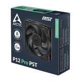 Arctic P12 PRO PST CO 120mm Premium Cooling Fan - Black