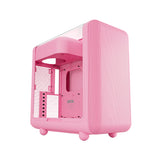 Hyte X50 Tempered Glass ATX Mid Tower Case - Strawberry Milk