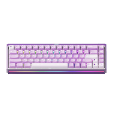 Akko RAY68-HE Purple 68% Wireless Hall-Effect Gaming Keyboard - AstroAim Switch