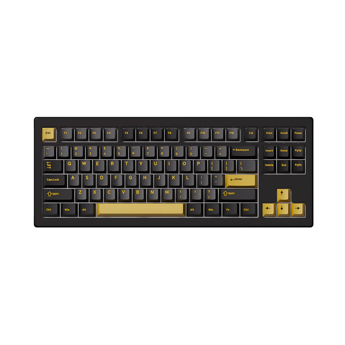 Akko 5087 V3 Black & Gold TKL Wireless Mechanical Keyboard - Piano Switch