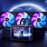 ASUS ROG RYUO IV 360mm LCD AIO Liquid CPU Cooler