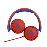 JBL JR310 Wired On-Ear Headphones for Kids - Red