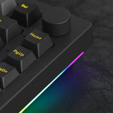 Akko 5075B Plus Black and Gold 75% RGB Wireless Mechanical Keyboard - Cream Yellow Switch