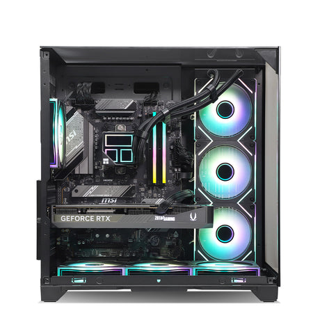 Equinox AMP RTX 5070 Ti Ryzen 7 9800X3D Gaming PC - BLACK