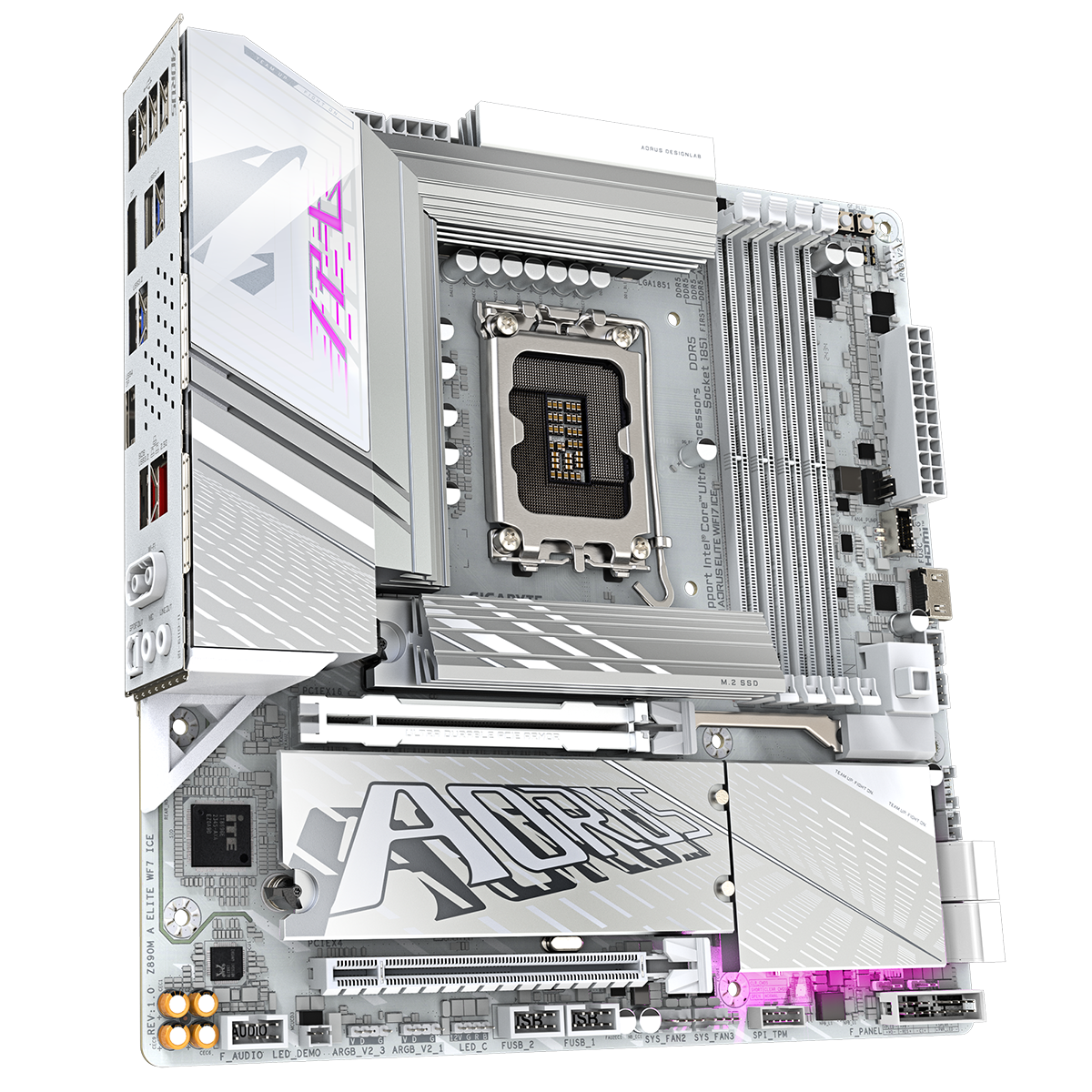 Gigabyte Z890M AORUS ELITE WIFI7 ICE mATX Motherboard