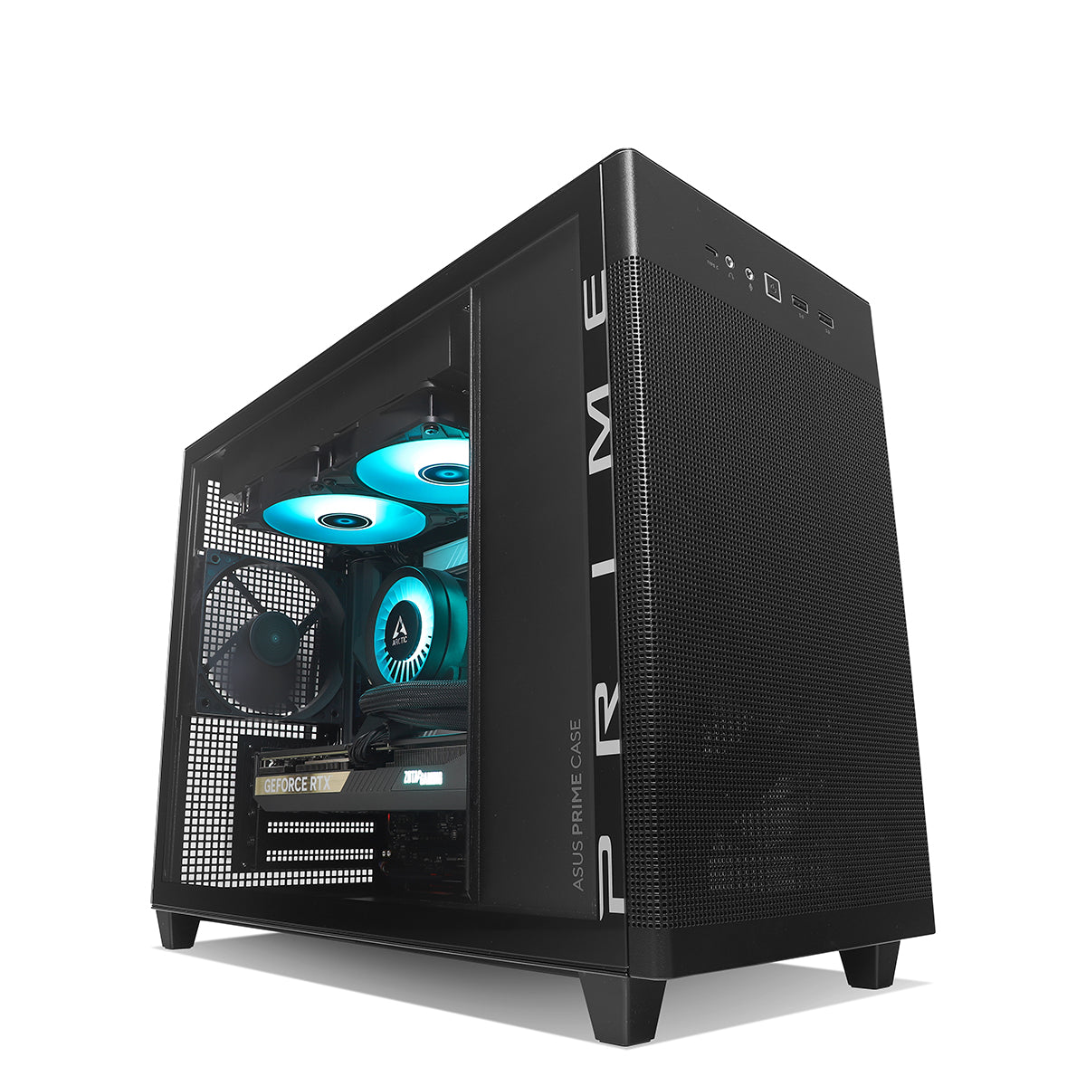 Terminator V2 GO RTX 5070 Core Ultra 265KF Gaming PC - BLACK