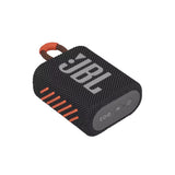 JBL GO 3 Portable IP67 Waterproof Bluetooth Speaker - Black Orange