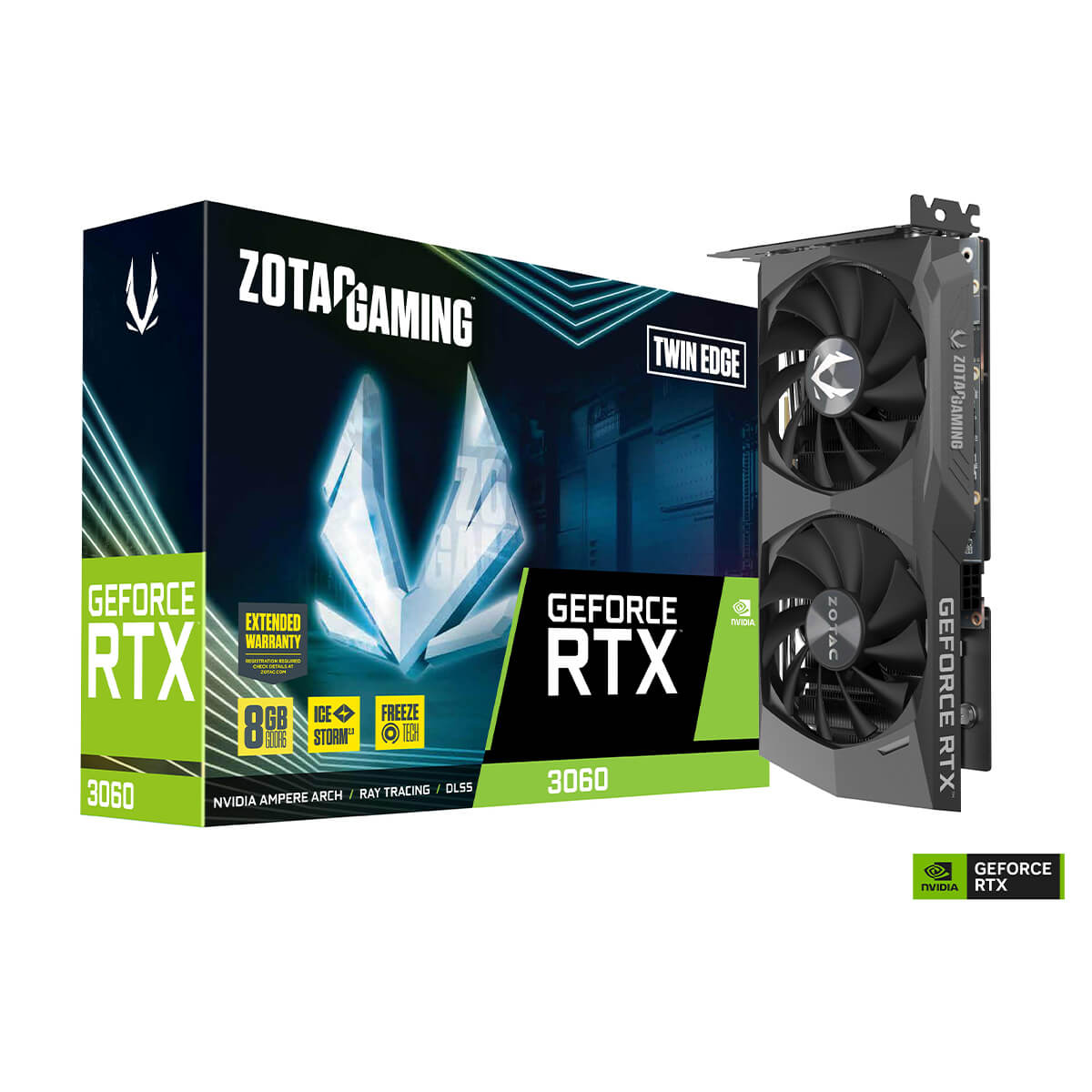 Zotac GeForce RTX 3060 Twin Edge 8GB Graphics Card