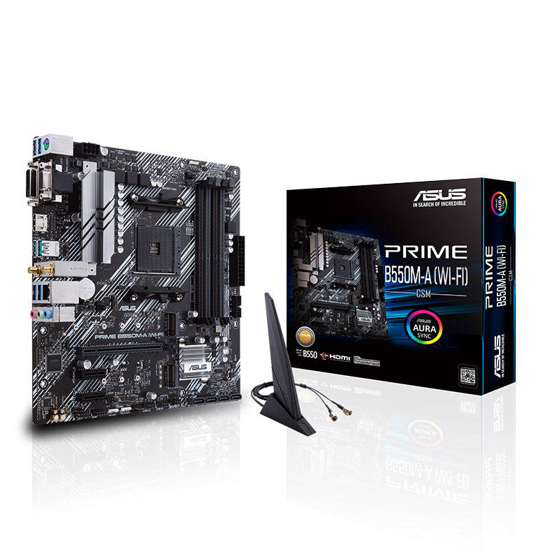 ASUS PRIME B550M-A (WI-FI) mATX Motherboard