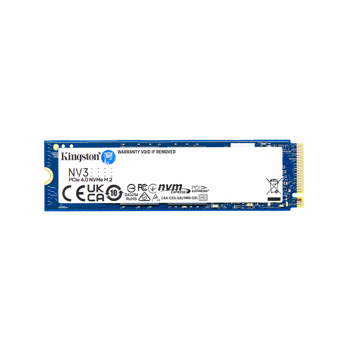 Kingston NV3 4TB PCIe Gen 4 NVMe M.2 SSD – Computer Lounge