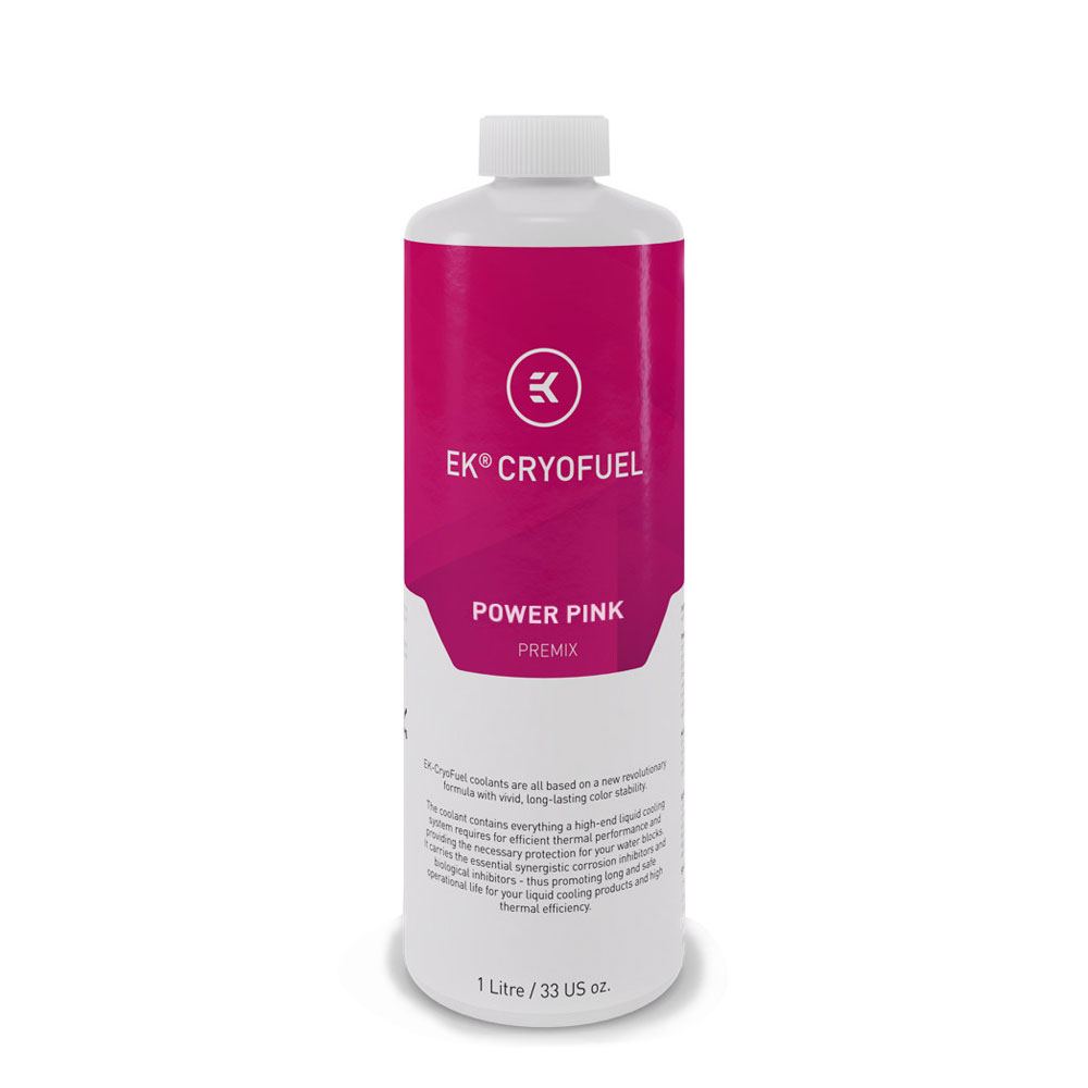 EKWB EK-CryoFuel Premix 1000ml Coolant - Power Pink