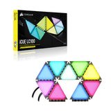 Corsair iCUE LC100 Case Accent Lighting Panels - Mini Triangle Starter Kit