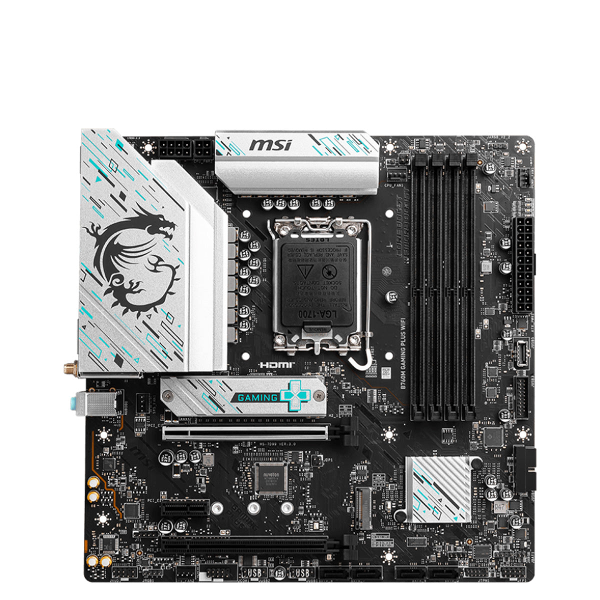 MSI B760M GAMING PLUS WIFI mATX Motherboard