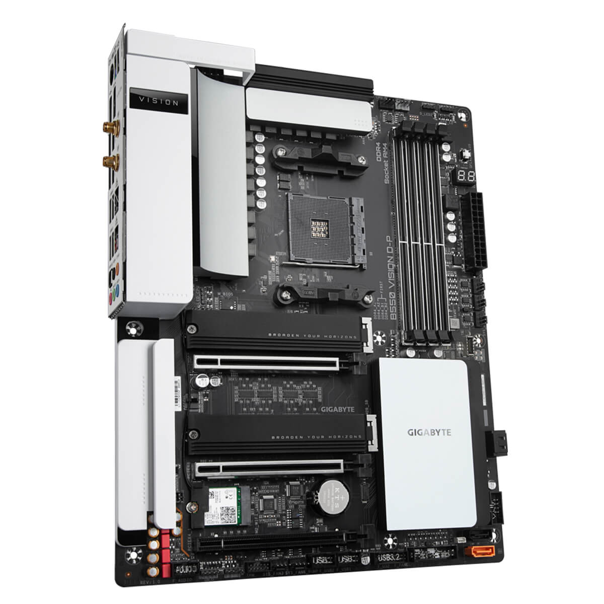 Gigabyte B550 VISION D-P Designer Motherboard