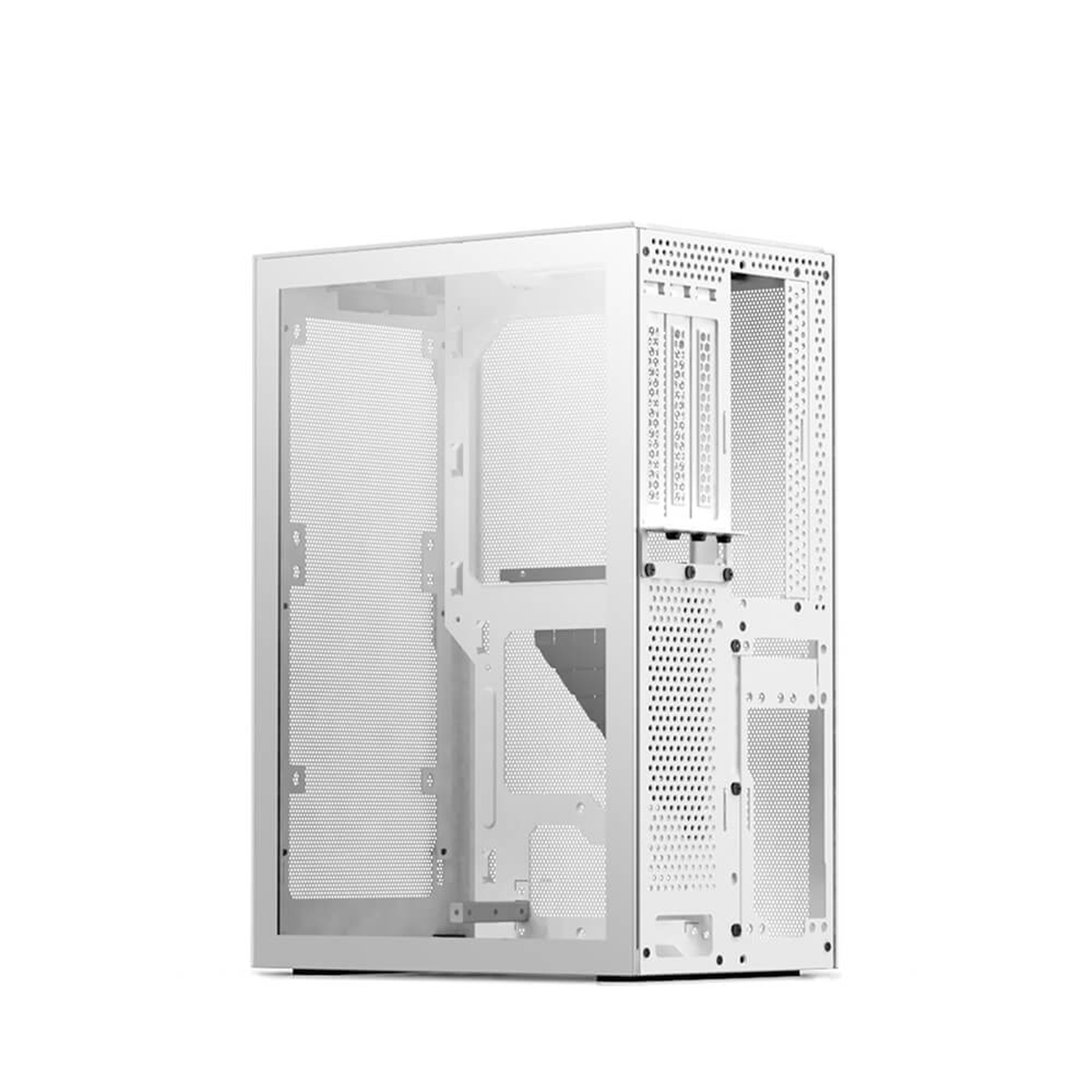 Ssupd Meshlicious TG PCIE 3.0 + 500W 80Plus Gold SFX-L PSU + MSI MPG B760I Edge WIFI DDR4 Mini ITX Combo - White