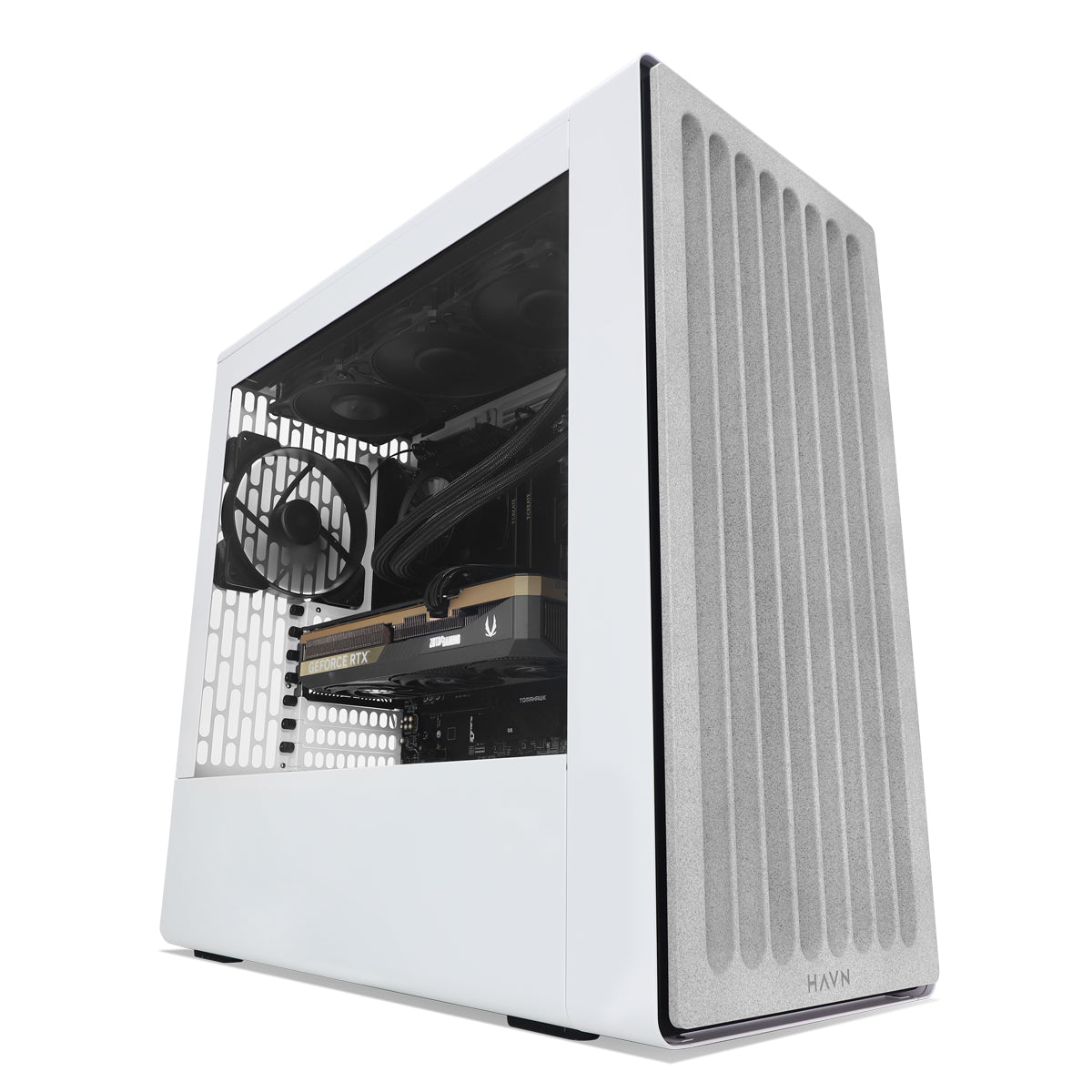 Praxis AMP RTX 5080 Ryzen 7 9800X3D Gaming PC - Light