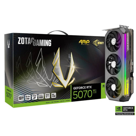 ZOTAC GeForce RTX 5070 Ti AMP EXTREME INFINITY GB Graphics Card