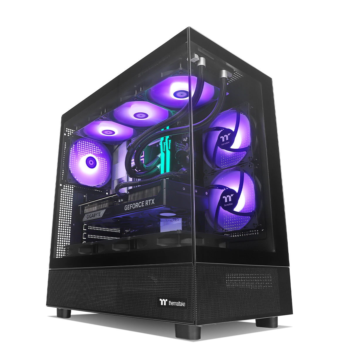 Nebulon RTX 5070 Ti Core Ultra 7 265KF Gaming PC - Black