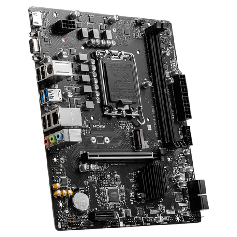 MSI PRO B760M-E DDR4 mATX Motherboard